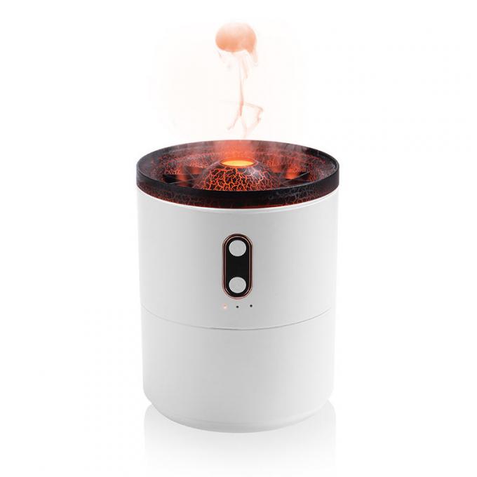 Venta caliente Humidificador de volcán JellyFish Mini portátil Volcán de forma de pulverización Ultrasonido Humidificador Humidificador de medusas 0