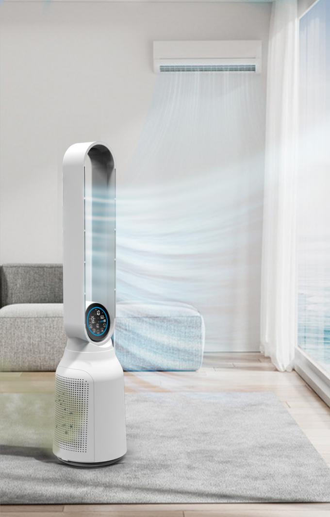 HOMEFISH Purificador de aire doméstico 8 marchas Velocidad ajustable Oscilación de 90 grados 14