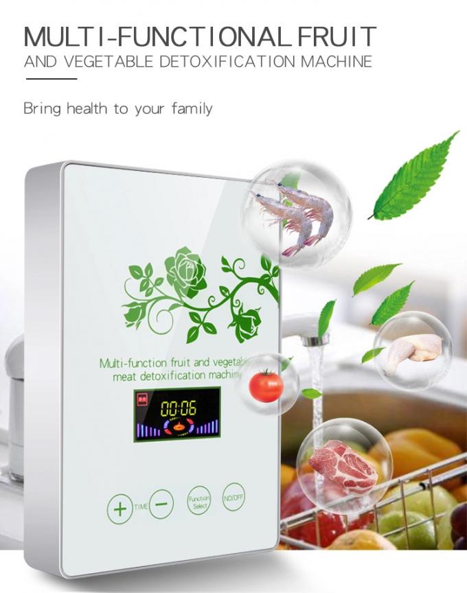 HOMEFISH Purificador de aire comercial cocina uso de oxígeno activo máquina de esterilización de frutas y verduras 400mg/h 0