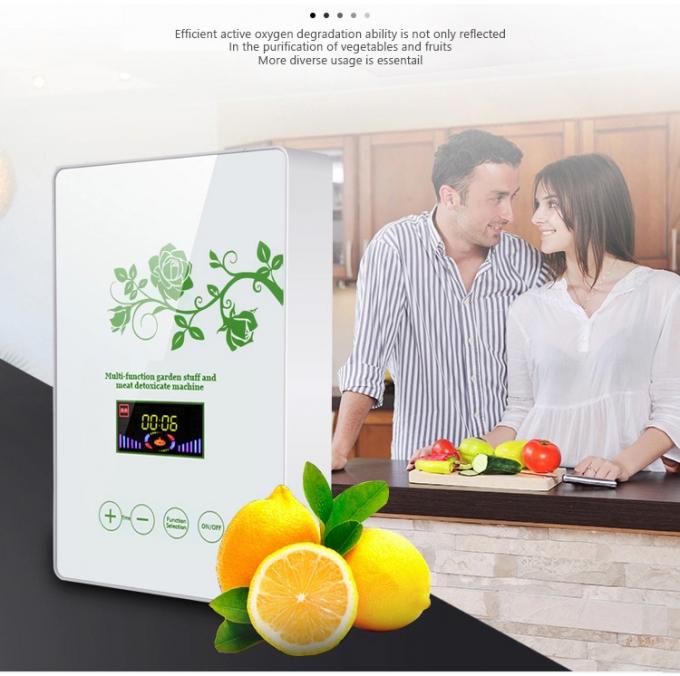HOMEFISH Purificador de aire comercial cocina uso de oxígeno activo máquina de esterilización de frutas y verduras 400mg/h 7