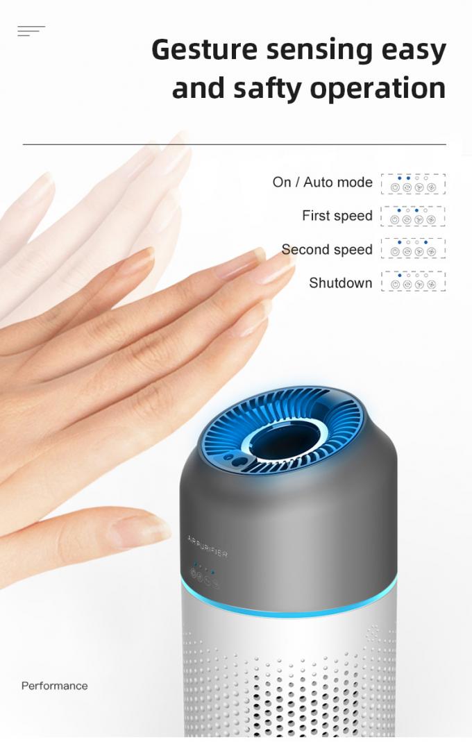 Homefish Hepa 13 Filtro antibacteriano Usb Recargable Humidificador portátil 6