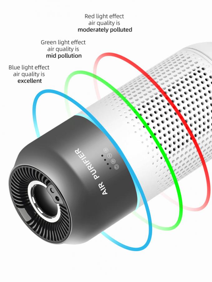 Homefish Hepa 13 Filtro antibacteriano Usb Recargable Humidificador portátil 5