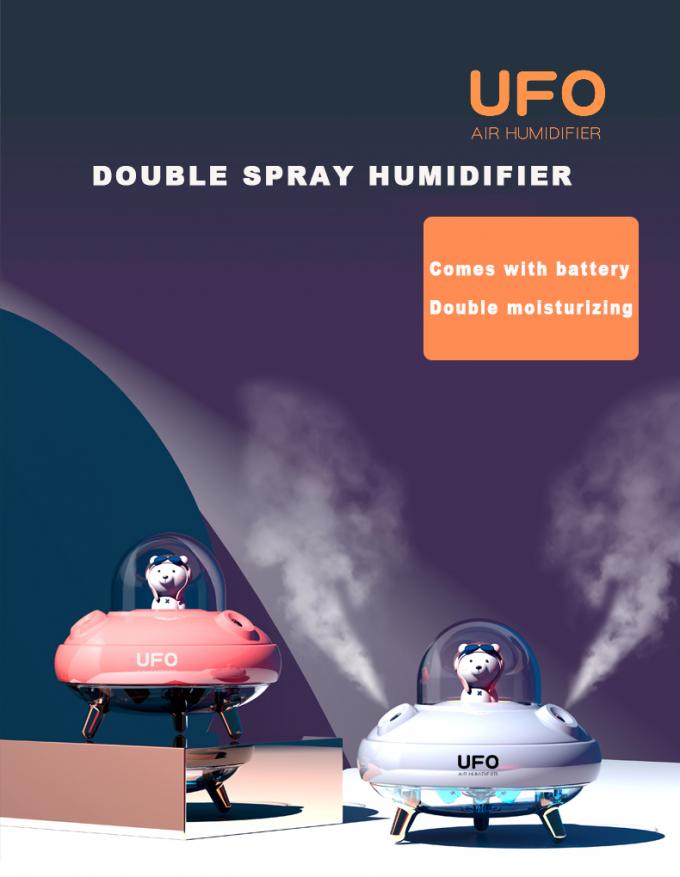 Un humidificador para astronautas de OVNIs sin cable de 400 ml USB 5V 3