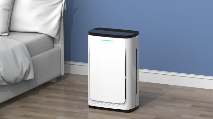 HOMEFISH 350M3/H Purificador de aire inteligente para salas comerciales con sensor de polvo infrarrojo 4