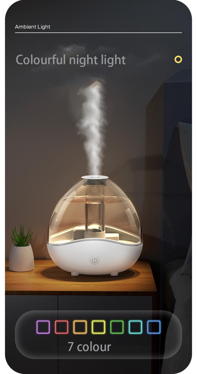 HOMEFISH OEM ODM Humidificadores de habitaciones para el hogar de gran capacidad Esterilización ultrasónica 9