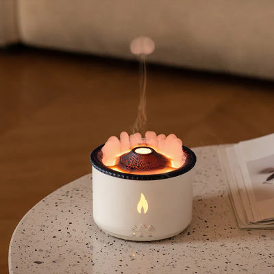 Buen precio HOMEFISH Humidificador de aroma ultrasónico Volcán Difusor de aceite 360ML Instalación USB en línea