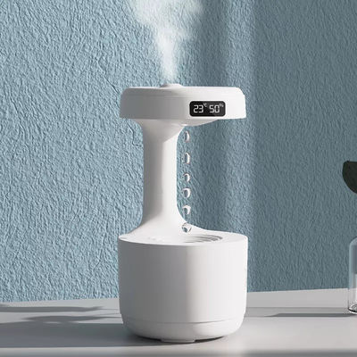 HOMEFISH USB de carga anti gravedad humidificador de gota de agua 36db-45db Bajo ruido