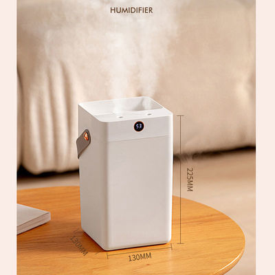 HOMEFISH Desktop 3L Humidificadores de aire portátiles de pulverización doble por ultrasonido para oficina