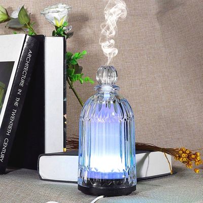 Buen precio HOMEFISH 120 ml Humificador de aromaterapia de vidrio Ultrasonido Diffusor de aroma de aceite esencial para el hogar en línea