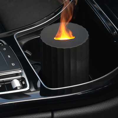 HOMEFISH Dispersor de aroma portátil para el hogar Dispersor de llama para automóviles Humidificador de agua 100 ml
