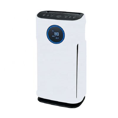 Buen precio Suministro de fábrica PM2.5 Oficina doméstica Purificador de aire inteligente Hepa Filtro Ionizador Purificador de aire hogar en línea