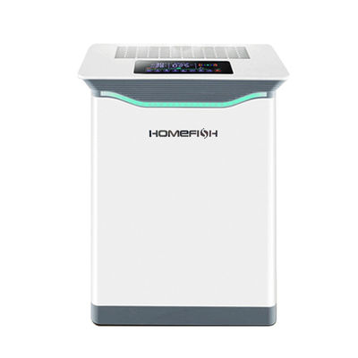 Buen precio Homefish Purificador Cadr 410M3/H Pm2.5 UV C Light Smart Air Purifier Lavadora Ionizador Lavadora Wifi Purificador de aire comercial en línea
