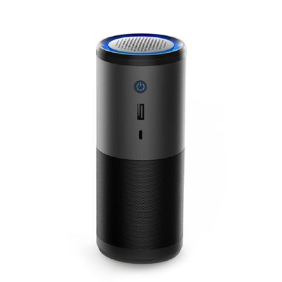 Buen precio Homefish 4 en 1 Iones negativos de carbón activado HEPA Purificador de aire Micro USB en línea