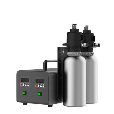 HOMEFISH Difusor de olor de aire acondicionado eléctrico de doble pulverización 1000 ml*2