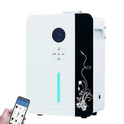 Nuevo diseño 800ml montado en la pared de venta caliente de gran área máquina de aroma de olor pantalla táctil máquina de difusor de aroma de olor para el comercio