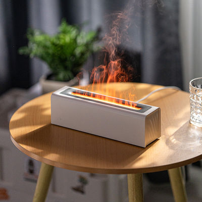 Buen precio HOMEFISH Humidificador de simulación de llama de gran capacidad Difusor de aromaterapia de escritorio con luz de atmósfera para el dormitorio en línea