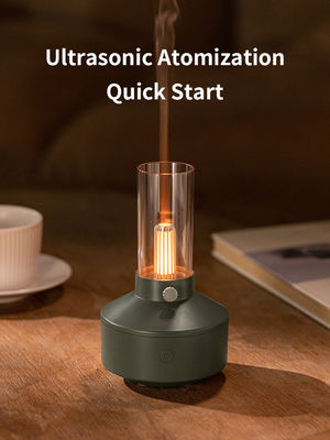 HOMEFISH Lámpara Vintage Máquina de aromaterapia de diseño retro Humidificador de habitación pequeña para la humidificación