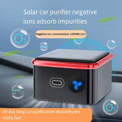 Buen precio Purificador de aire solar montado en automóvil Iones negativos de ozono en línea