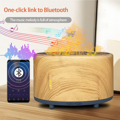 Buen precio Humidificador de llama tranquila Bluetooth Remote LED Aromaterapia personalizado 150ml en línea