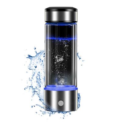 Buen precio Homefish 2021 OEM Generador de hidrógeno de vidrio Botella de agua SPE PEM Tecnología de agua ionizador de hidrógeno portátil en línea
