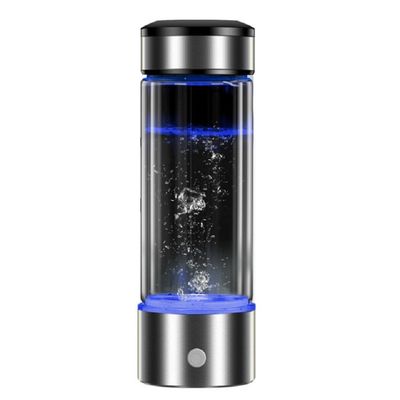 Buen precio Generador de hidrógeno Taza de filtro de agua 430ml Alcalino fabricante de agua rica en hidrógeno botella portátil ionizador de H2 pura electrolización en línea