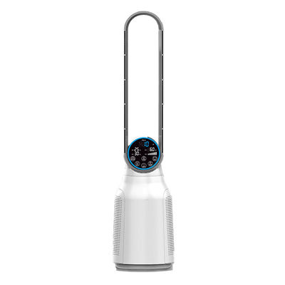 Buen precio Homefish 2023 Último purificador de aire de ventilador oscilante sin cuchilla H13 Hepa Filter piso purificador de aire de pie para el hogar en línea