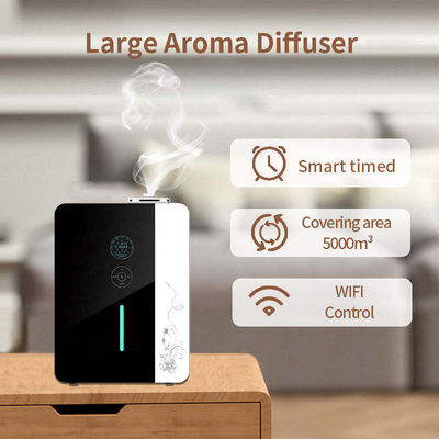 Buen precio APP HVAC Máquina difusora de olores sin agua Dispositivo de fragancia para hoteles Smart WIFI Nebulizador de aceites esenciales puros para el hogar u hotel en línea