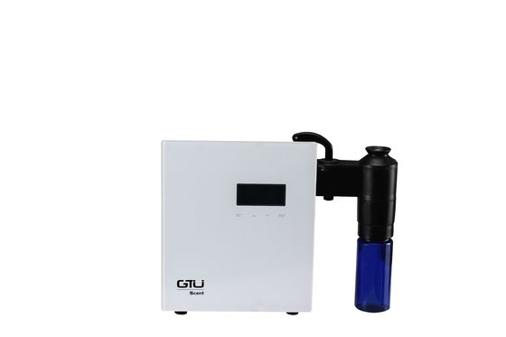 Máquina de acrílico 196X70X243 milímetro del aroma del ambientador de la fan del difusor comercial del olor